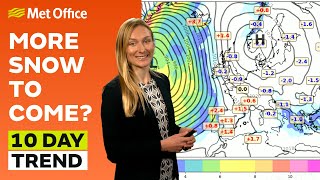 10 Day Trend 07022024 – How cold will it be next week  Met Office Weather Forecast [upl. by Ellener]