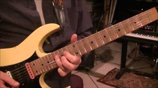 How to play CHRISTMAS CANON ROCK by TRANS SIBERIAN ORCHESTRA  Guitar Lesson by Mike Gross [upl. by Curnin]