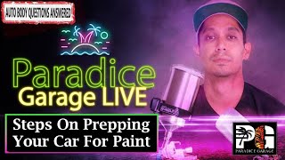 🚘👉How To Prep Your Car Before Clear Can You Paint Over Chrome amp More Auto body and Paint QampA [upl. by Dierolf162]