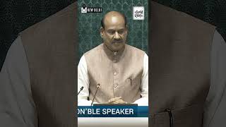 Lok Sabha Speaker Om Birla extends greetings to Congress MP Rahul Gandhi as LoP [upl. by Aihsatsan]