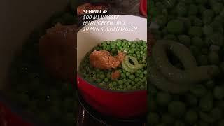 Schnelles Rezept Erbsensuppe mit Wasabi 🍵😋  Marktcheck SWR shorts [upl. by Hettie]