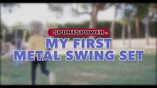 My First Metal Swingset by Sportspower [upl. by Stephan]