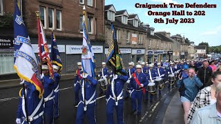 Craigneuk True Defenders  Orange Hall to 202 [upl. by Hegarty]