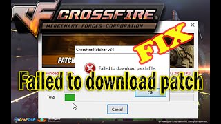 Failed to download patch file Fix  Crossfire [upl. by Nixie905]