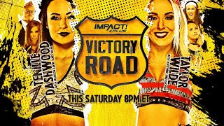 Impact Victory Road 2021 Tenille Dashwood vs Taylor Wilde Full Match [upl. by Eesak]