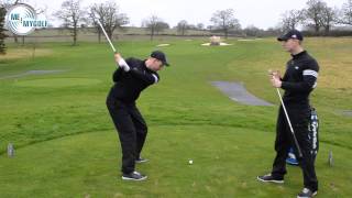 GOLF POSTURE DRILL FOR PURE CONTACT [upl. by Notecnirp]