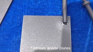 titanium anode electrode plate [upl. by Noedig]