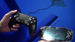 Dualshock 4 PS4 Speaker Test  Size Comparison with PS VITA amp Dualshock 3 [upl. by Ydnih783]