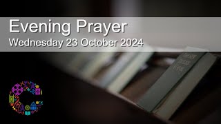 Evening Prayer  Wednesday 23 October 2024  Chester Cathedral [upl. by Anglo]