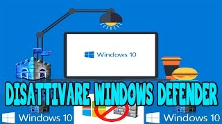 Disattivare Definitivamente★Windows Defender★Su Windows 10★ [upl. by Nonnahsal797]