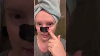 How to Use Biore Charcoal Nose Strips from Amazon [upl. by Malka]