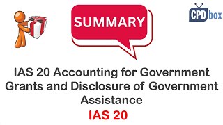 How to Account for Government Grants IAS 20  applies in 2024 [upl. by Nylaehs]