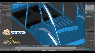 Modéliser Une Voiture 2CV Citroën A Z Tutoriel SVM6 N°125 Le plancher [upl. by Pas]