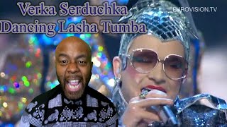 Eurovision GOLD 2007 Verka Serduchka  Dancing Lasha Tumbai  Reaction [upl. by Nauqit]