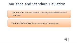 Statistics Lesson 3b Measures of dispersion [upl. by Ettevets]