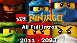 All Ninjago Intros  2011  2023 [upl. by Eciuqram]