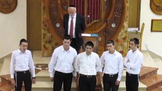 Rabbi Baruch Chait amp Talmidim Sing by the Maarava Graduation [upl. by Analim696]