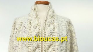 Parte 4 Casaco com Torcido Tricot [upl. by Wivinia]