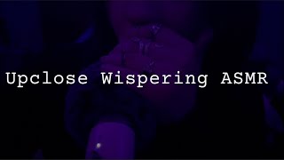 ASMR Up close Whispering  Anticipation  Hand visuals [upl. by Ojillib42]