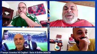 45⁰Minuto  Opinioni e Commenti Fine 1⁰ Tempo Juventus VS Cagliari [upl. by Ybor]