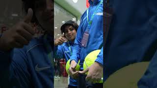 Fun at ExxonMobils stand at the Qatar ExxonMobil Open 2024 [upl. by Olinad834]