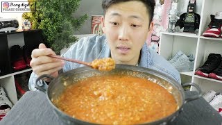 Jjamppong Porridge MUKBANG [upl. by Felton]