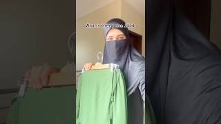 Most requested step by step jilbab tutorial hijab elegant muslimah simple short [upl. by Enelrahs]