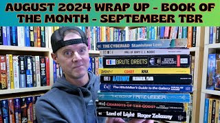 August 2024 Wrap Up  Book of the Month  September TBR  And More Collaborations [upl. by Leirza]