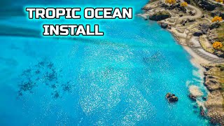 How to Install TROPIC OCEAN Mod in FIVEM GTA 5  Realistic Water Mod INSTALL GTA 5 FIVEM [upl. by Devol324]