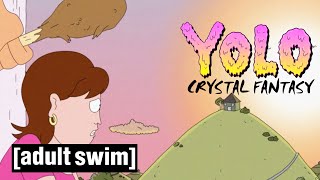 YOLO Crystal Fantasy  Sarahs Depressed  Adult Swim UK 🇬🇧 [upl. by Noonberg]