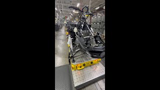 Inside the SkiDoo Snowmobile factory [upl. by Aicyla]