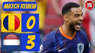 ROMANIA 03 NETHERLANDS EURO 2024 FULL MATCH HIGHLIGHTS [upl. by Ellenehs405]