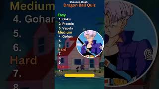 Do you know the names of these Dragon Ball Characters  Dragon Ball Quiz [upl. by Nolrah975]