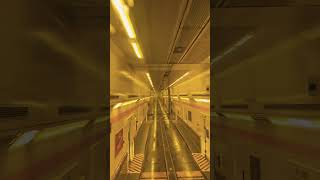 FPV of a bus driving through the Eurotunnel from Mainland Europe to Great Britain 🇬🇧 [upl. by Annaeoj9]