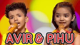 AVIRBHAV amp PIHU SHARMA  SuperStar Singer S3 EP5  අවිර් සහ පිහූ [upl. by Ynetruoc]