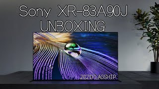 Sony XR83A90J • Quick Unboxing • Flagship Oled Of 2021 • King Of Tvs 🤴 [upl. by Purington]