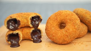 Perfect Fried Chocolate Donut 100 [upl. by Derril]