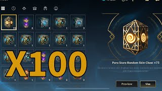 OPENING 100 CHESTS IN WILD RIFT [upl. by Orips]