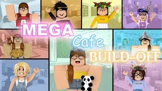 MEGA Cafe BuildOff Panda VS 8 FANS [upl. by Asatan]