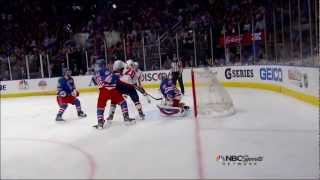 Roman Hamrlik goal Washington Capitals vs NY Rangers Game 7 51212 NHL Hockey [upl. by Mcmath]