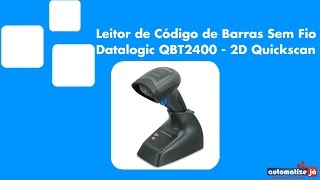 Leitor de Código de Barras Sem Fio Datalogic QBT2400  2D Quickscan I [upl. by Artemis]