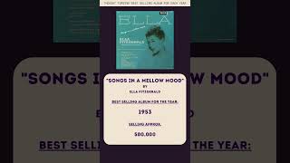 1953Best Selling Album Songs in a Mellow Mood  Ella Fitzgeralds Smooth Classics musicfacts [upl. by Ahsekin749]