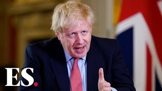 Coronavirus UK Boris Johnson urges British public to stay home to stop Covid19 spread [upl. by Riplex528]