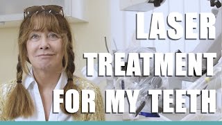 Mrs Jayne from UK  Periodontal treatment with LASER  PERIODONTAL DISEASE [upl. by Odnaloy]