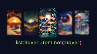 CSS Div Image Hover  Html Css image card hover effect [upl. by Chico]