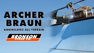 Archer Braun Annihilates All Terrain w The FASTEST Bearings [upl. by Alaehcim]