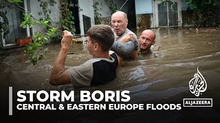 Death toll rises as Storm Boris lashes central eastern Europe [upl. by Diann]