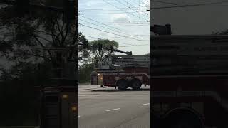 Olathe KS FD Truck 52 and Olathe KS PD Responding 9117 [upl. by Mallory]