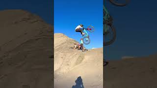 The last one💀😱 mtb mountainbikefails mtbcrash mtbfails mountainbike mountainbikeskills [upl. by Eerbua]