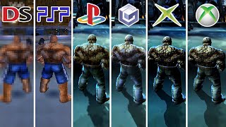 Marvel Nemesis Rise of the Imperfects 2005 DS vs PSP vs PS2 vs GameCube vs XBOX vs XBOX 360 [upl. by Aihsena]